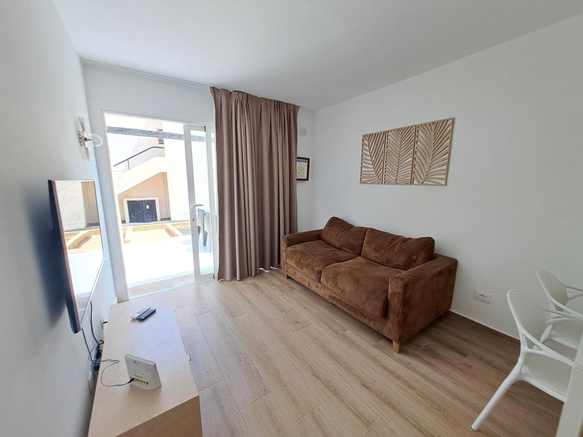 Apartamento con terraza y piscina en Corralejo Exterior foto