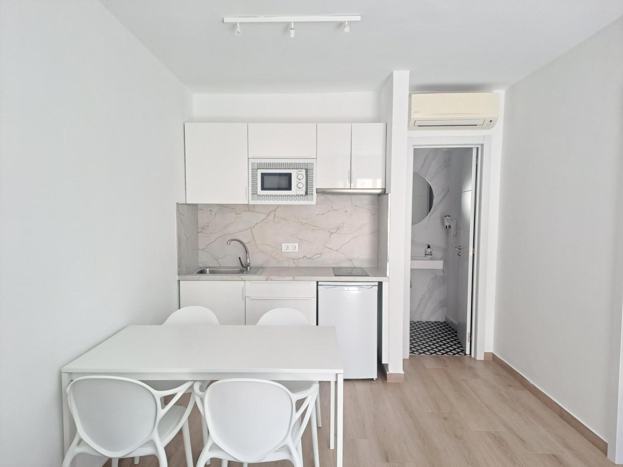 Apartamento con terraza y piscina en Corralejo Exterior foto
